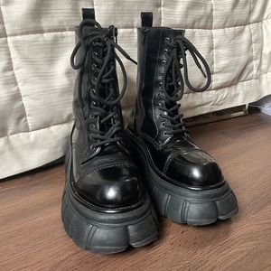 Jeffery Campbell Stomp boots